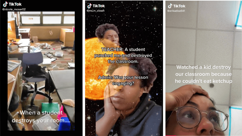 TikTok'taki Öğretmenler Öğrencilerin Sınıfları Nasıl Tahrip Ettiğini Paylaşıyor